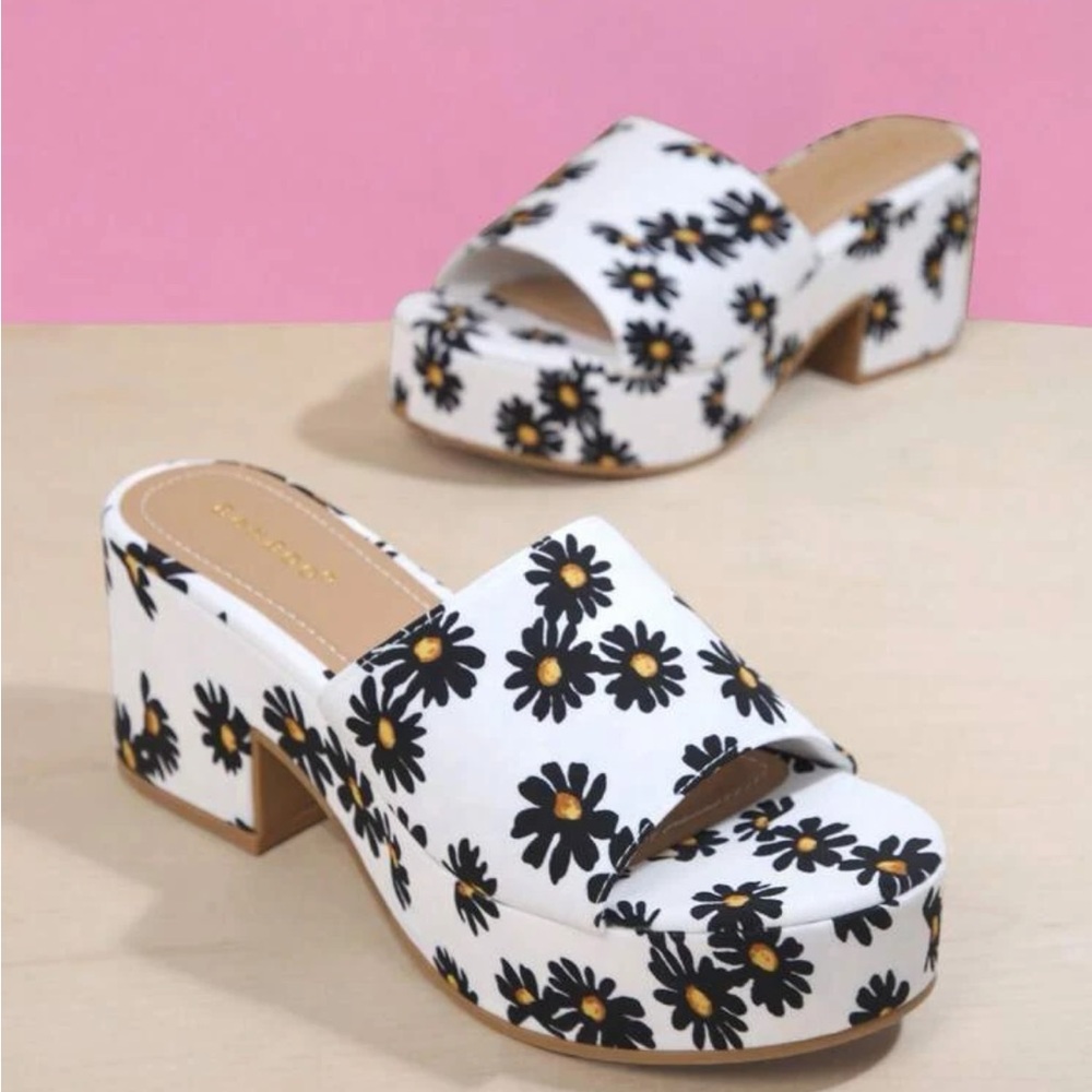 Platform Mule Heels